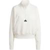 СС24 ЗНЕ. Спортивная куртка с молнией в четверть, женская верхняя одежда Han-Jade-White IS3898