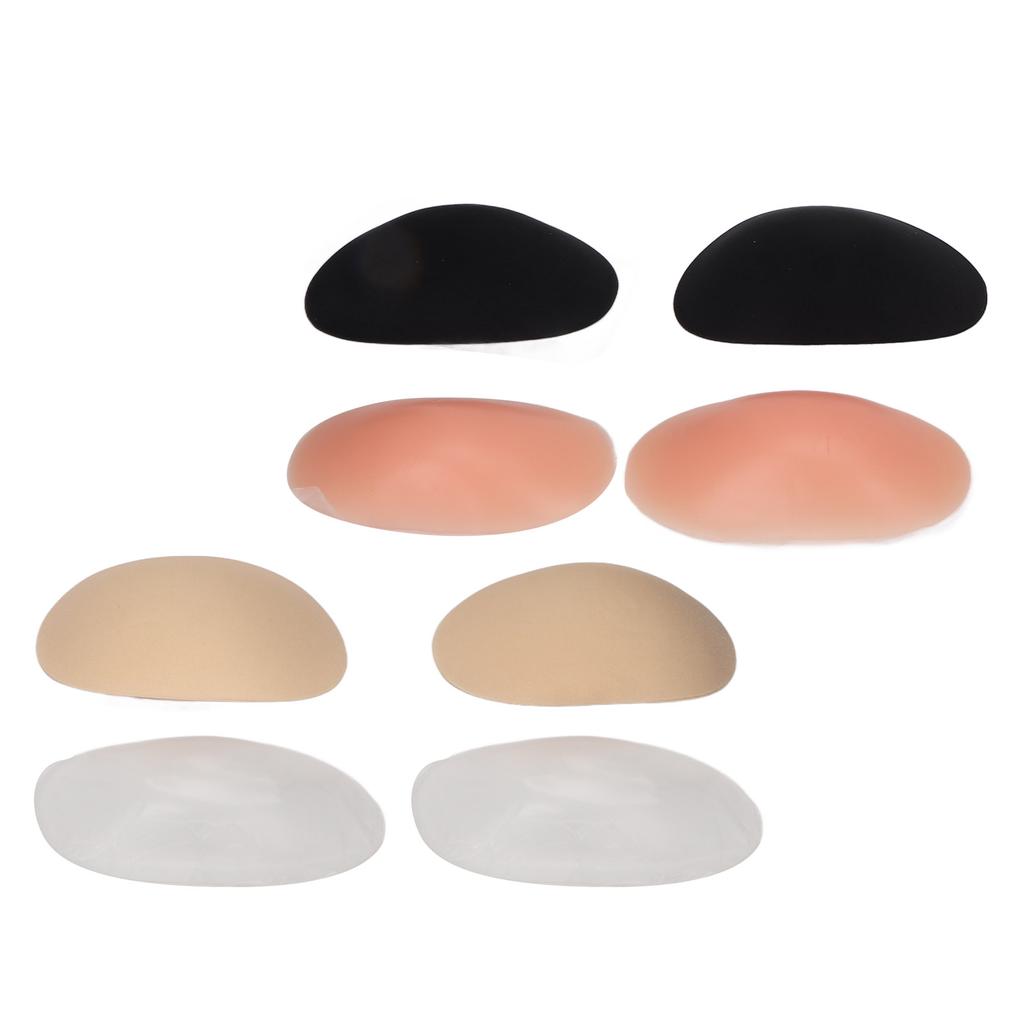 4 пары силиконовых подплечников, мягкие, дышащие, невидимые, съемные, предотвращающие скольжение, самоклеящиеся подплечники для женщин и мужчин