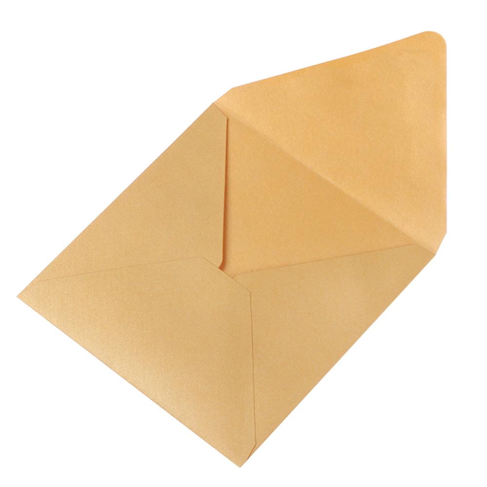 Gift Multicolor Pearlescent Greeting Card Encased Pearl Papers Envelope Bag Square Paper Envelopes