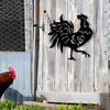 Металлический настенный знак Pride Rooster Decor | Декор для спальни | Домашний декор для дома и улицы Подарки | Металлическое настенное искусство Садовое украшение для фермы