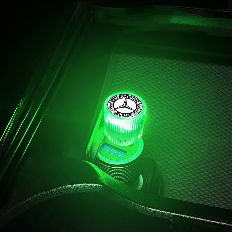 USB Светодиодная подсветка для автомобиля Автомобильная подсветка салона Автоаксессуары Для Mercedes-Benz AMG C500 C200 C300 A B C E GLA CLA GLK GL ML GLE W204 W205 W203 W11