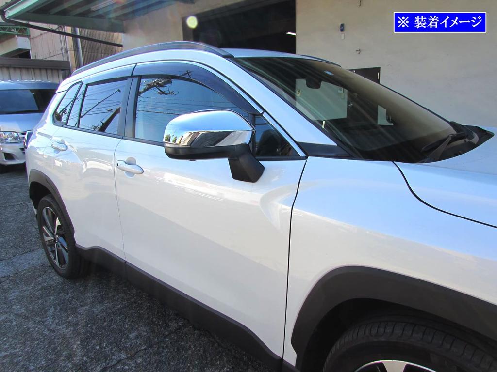 BRIGHTZ Chrome Mirror Covers for Toyota Corolla Cross (Pre-facelift) (2010, 2011, 2015) [MIR-SID-338] (ZSG10, ZVG11, ZVG15, MXGA10)