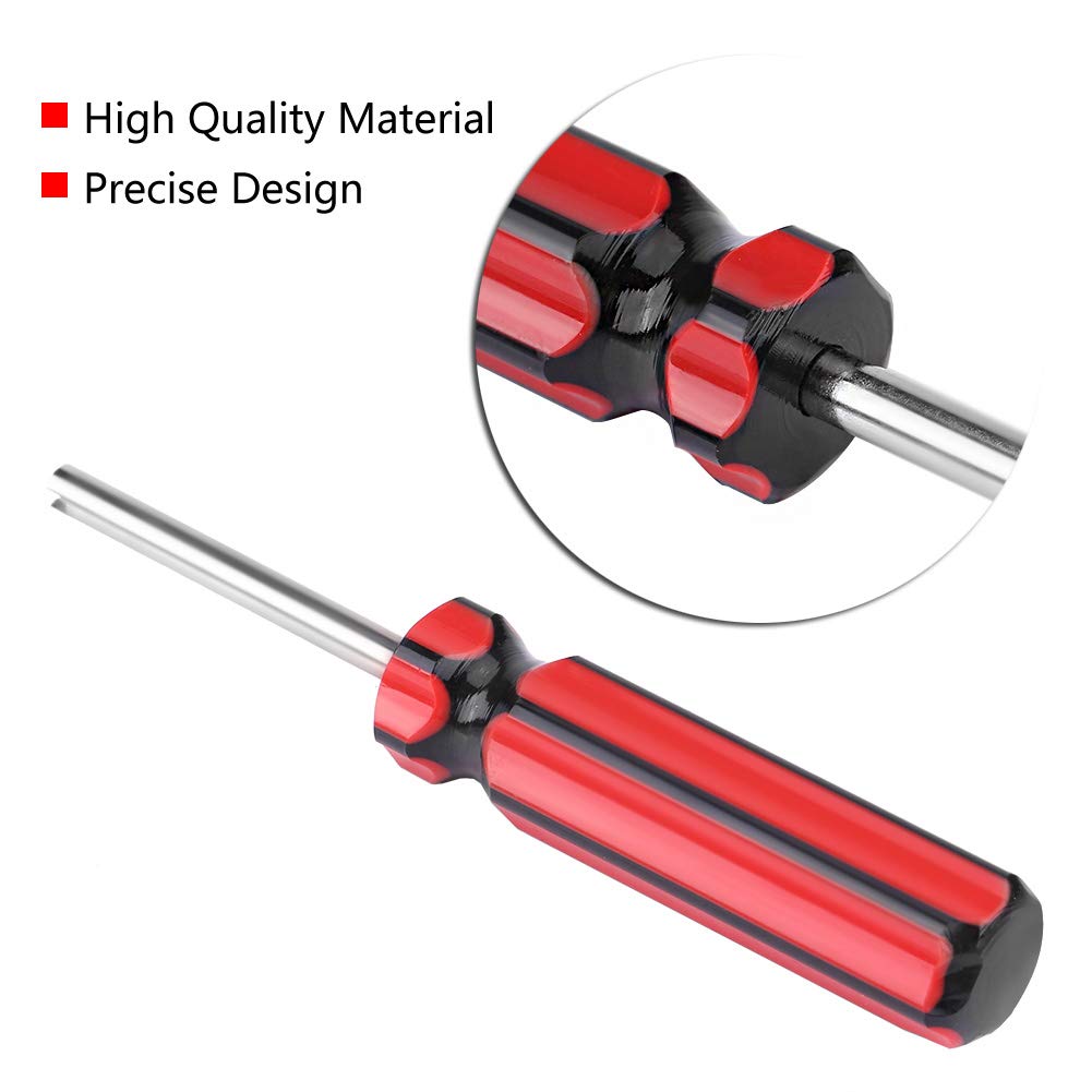 Набор инструментов для ремонта шин 10 шт. Отвертка для удаления золотников ниппелей шин, Сердечник вентиля, Односторонний вентиль