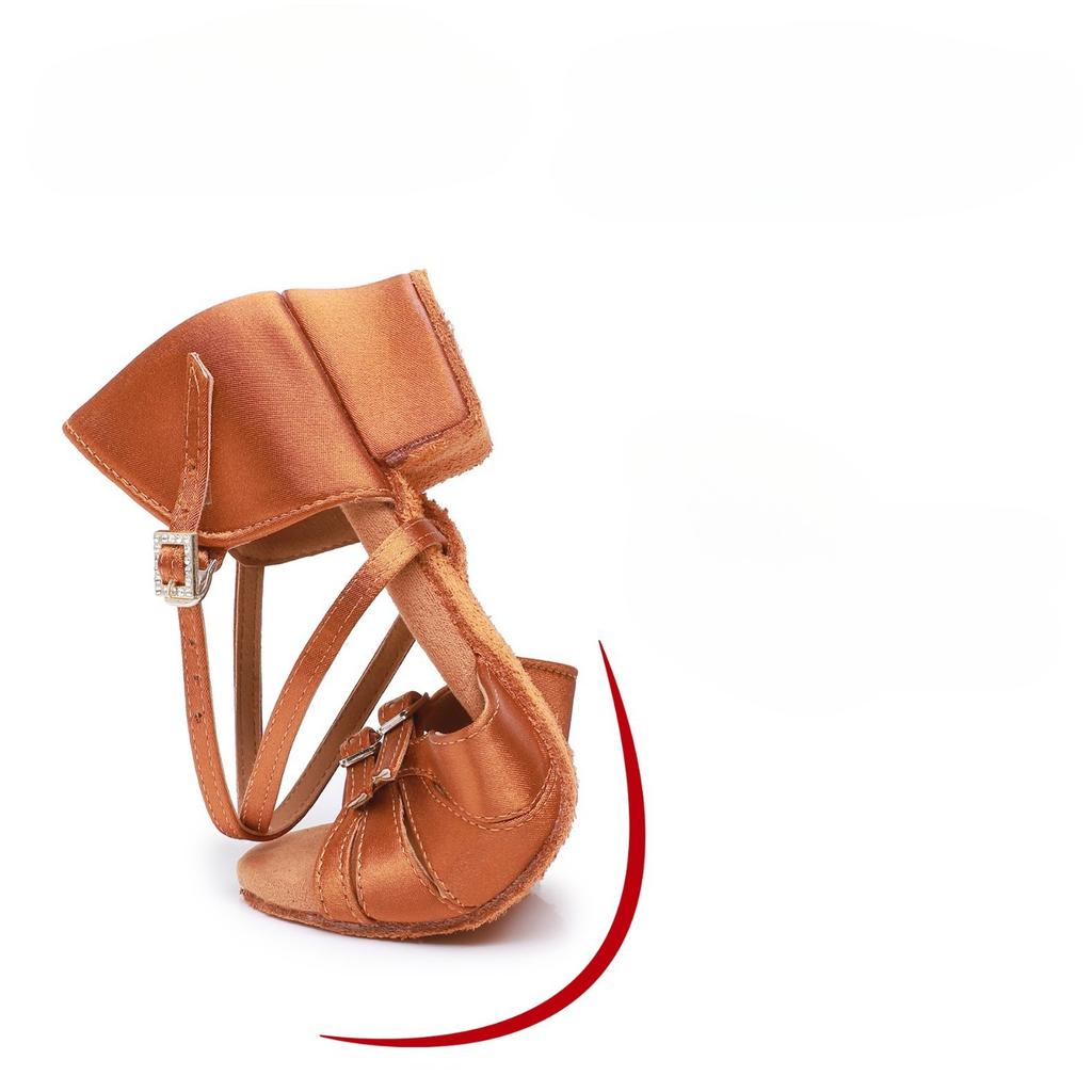 Модная женская обувь для танцев для женщин Современные танцы танго BLadies Обувь для бальных танцев Обувь для выступлений Сандалии для сальсы Каблук 3,5 см