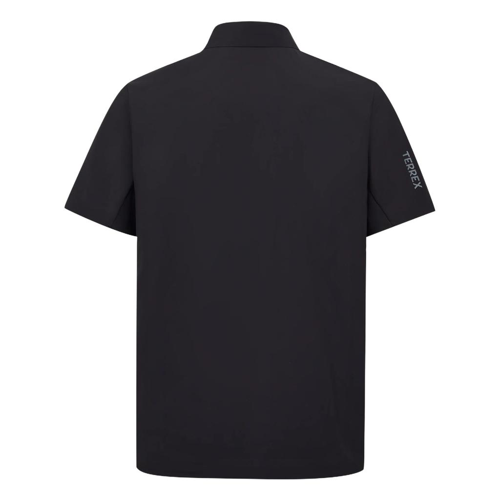 adidas Terrex Xploric Outdoor Защита от солнца UPF50+ Прохладная Походная Спортивная Рубашка-поло с коротким рукавом Мужские топы LF1615