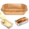 100Pcs Bread Loaf Pan Liners 9x5 Inch Non-Stick Parchment Paper Disposable Baking