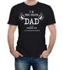 Mens Proud Dad of An Awesome Son T-Shirt Fathers Day Gift Funny Daddy