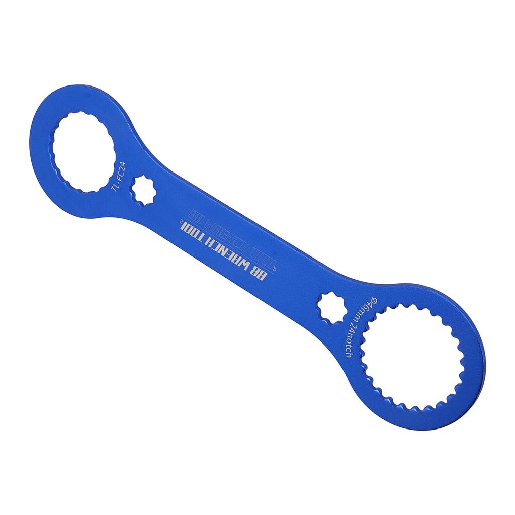 Bicycle Front Fork Wrench Integrated Hollow Aluminium Alloy Disassembly Spanner for Road Bike
