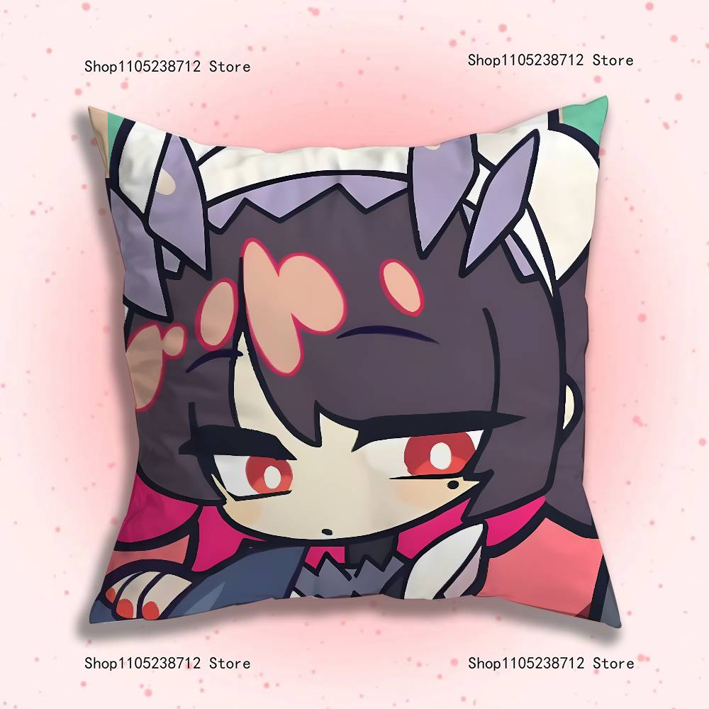 Zzz Ellen Joe Pillow Covers Cartoon Sofa Decorative Home Double-Sided Printing Short Plush Cute Cushion Cover