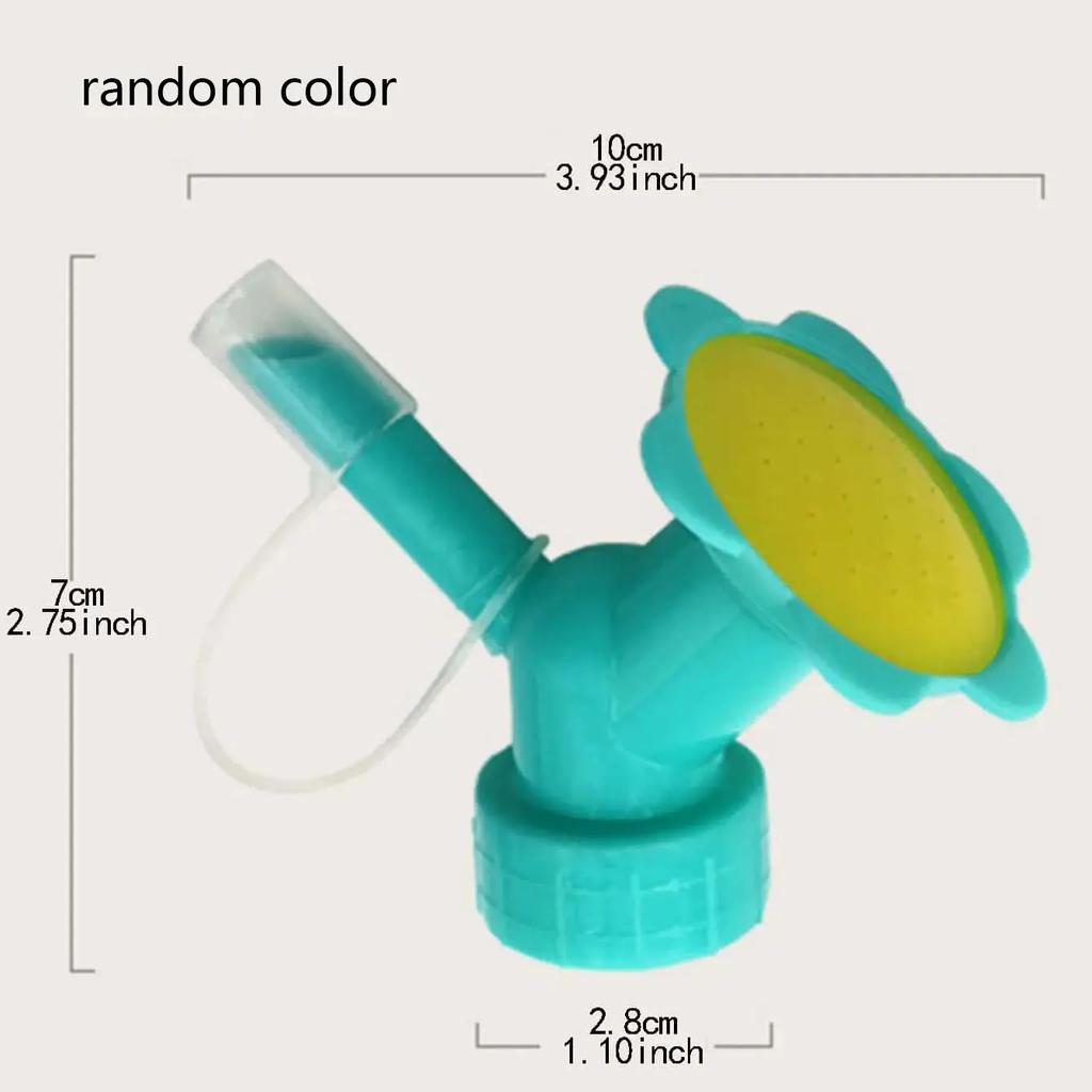 1 шт. - Пластиковый бак для воды два в одном, садовый бытовой инструмент для полива с двойным соплом, используется для полива комнатных и уличных растений