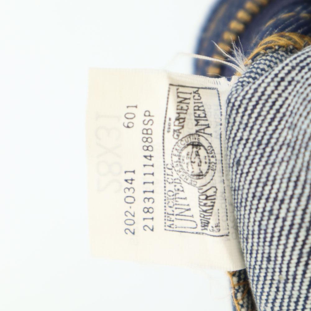 Lee 90s USA Made Dead Stock Straight Denim Pants W28 Navy Jeans Men's Used