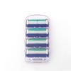 New 8pcs/lot Excellent Shaving 5 Layers Razor Blades Compatible for Gillettee Fusione For Men Face Care