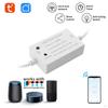 Tuya WIFI Интеллектуальный модуль автоматического выключателя Переключатель RF433 Вкл Выкл Контроллер Удаленное Управление через Мобильное Приложение Совместимый