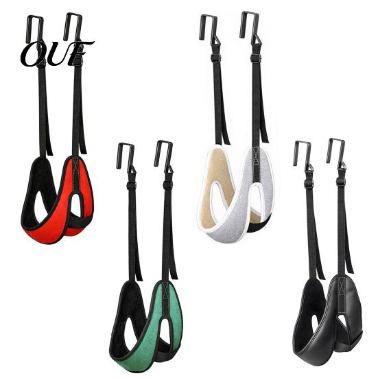 Comfortable Neck Traction Device Upgraded Over Door Device, Adjustable Cervical Spine Stretching Harness for Home Stretcher Use, Portable Mount