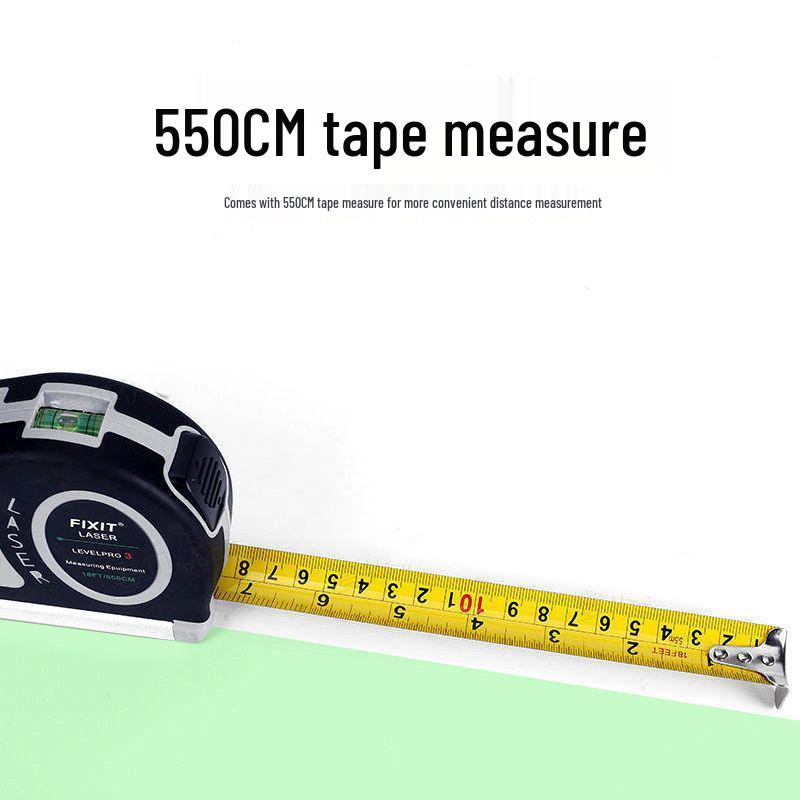 Многофункциональный лазерный проектор: Зеленая рулетка и инфракрасный уровень