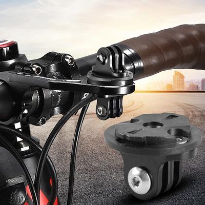 Для Garmin Gopro Велокомпьютер Крепление Держатель Кронштейн Адаптер Алюминиевый сплав Велоспорт Кронштейн для переднего света Быстросъемный