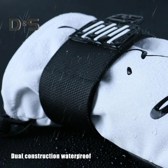 Лыжные перчатки со встроенной защитой запястья. Амортизирующие зимние перчатки из ЭВА. Водонепроницаемые теплые перчатки для сноуборда, катания на лыжах и велоспорта.