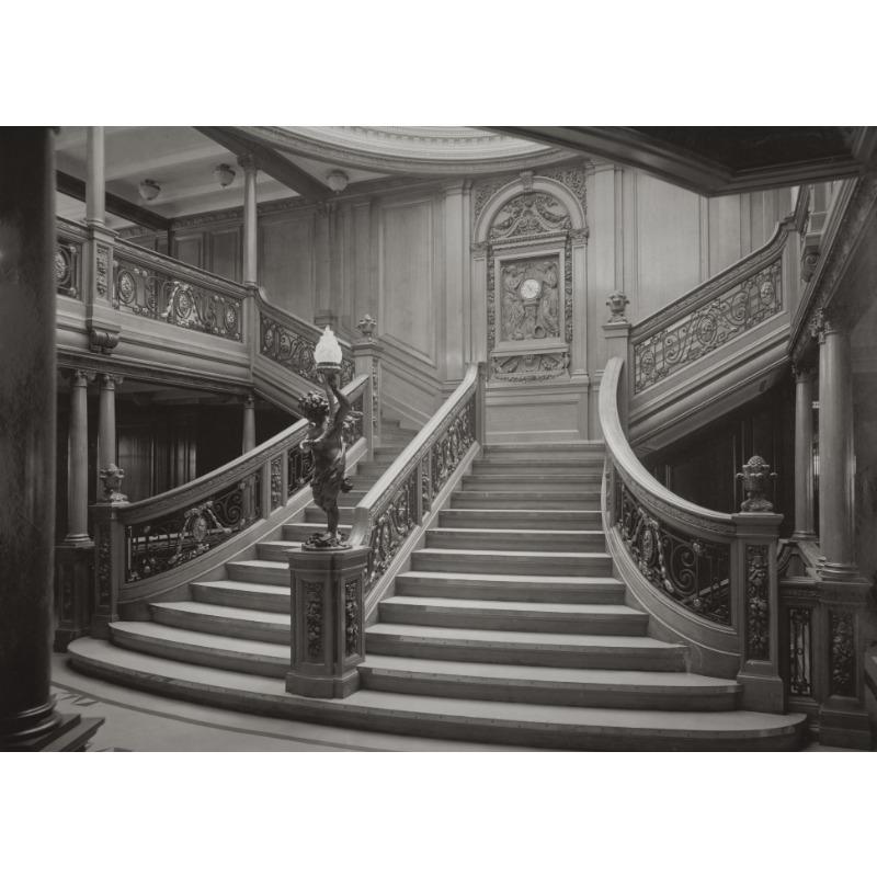 Черно-белые старые фотографии Титаника Постер Холст Принт Ретро Декор Стены Картина Винтаж Настенное Искусство Украшение Удивительный 1912