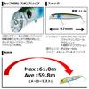 Daiwa Seabass Minnow Morethan Cross Counter 97F Adel Gold Rainbow