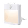 EU US UK Plug in LED Motion Sensor Night Lights for Kids Bedroom Auto Dusk to Dawn Sensor Dimmable Wireless Cabinet Lamp Decor