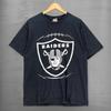 Винтажная футболка Oakland Raiders Черная Джек Тейтум Убийца 32 Большой Унисекс Футболка