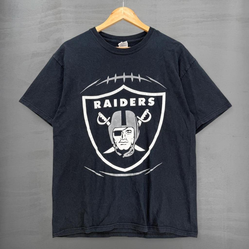 Винтажная футболка Oakland Raiders Черная Джек Тейтум Убийца 32 Большой Унисекс Футболка
