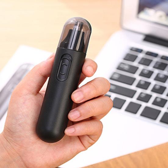 Бритва для волос в носу, полезная моющаяся форма ручки, электрические ножницы для волос в носу, дорожный электрический триммер для волос в носу, инструмент для макияжа, триммер для волос в носу