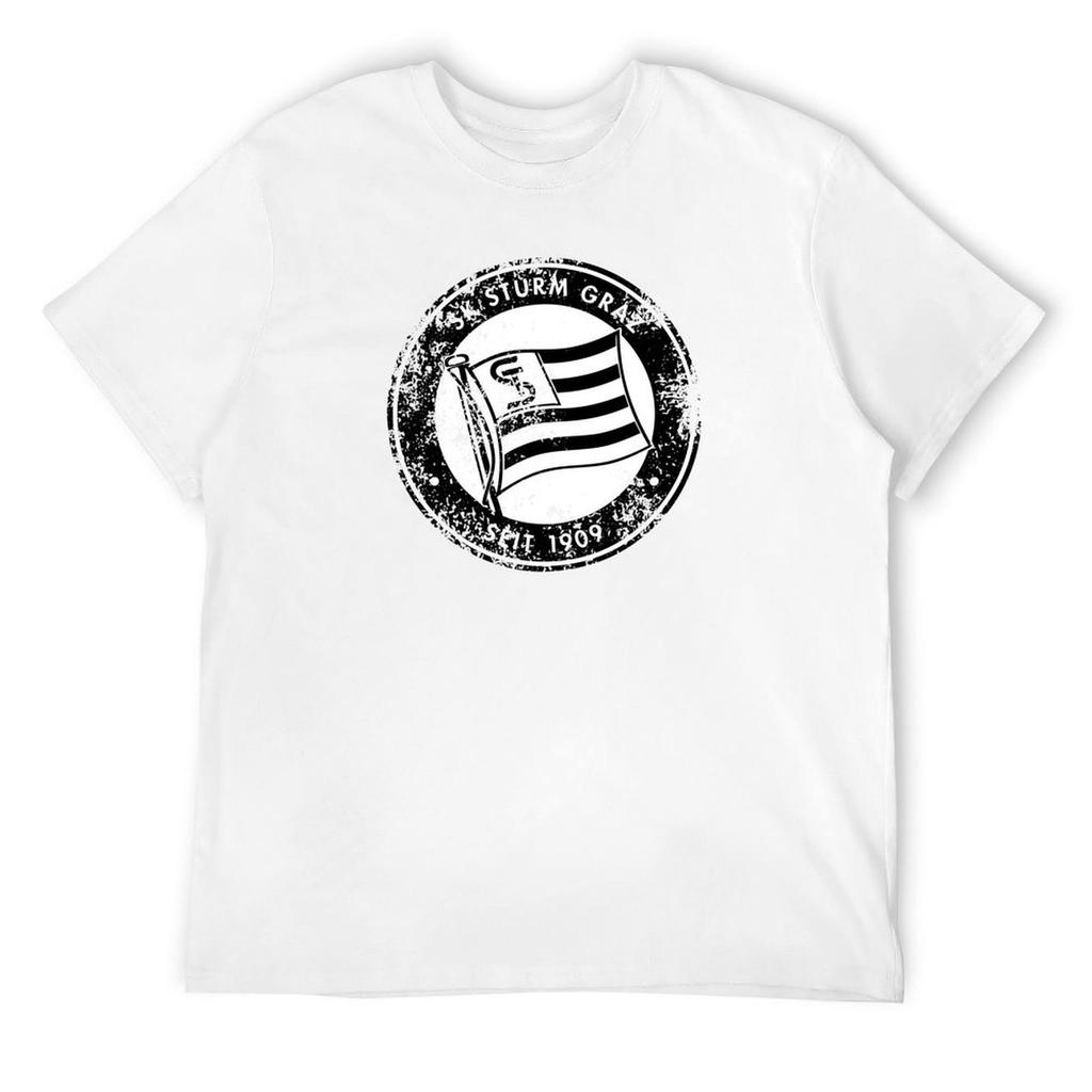 Sturm Graz T-Shirt Shirts Graphic Tee Shirts Graphic Vintage Anime Shirt Men Graphic T Shirts