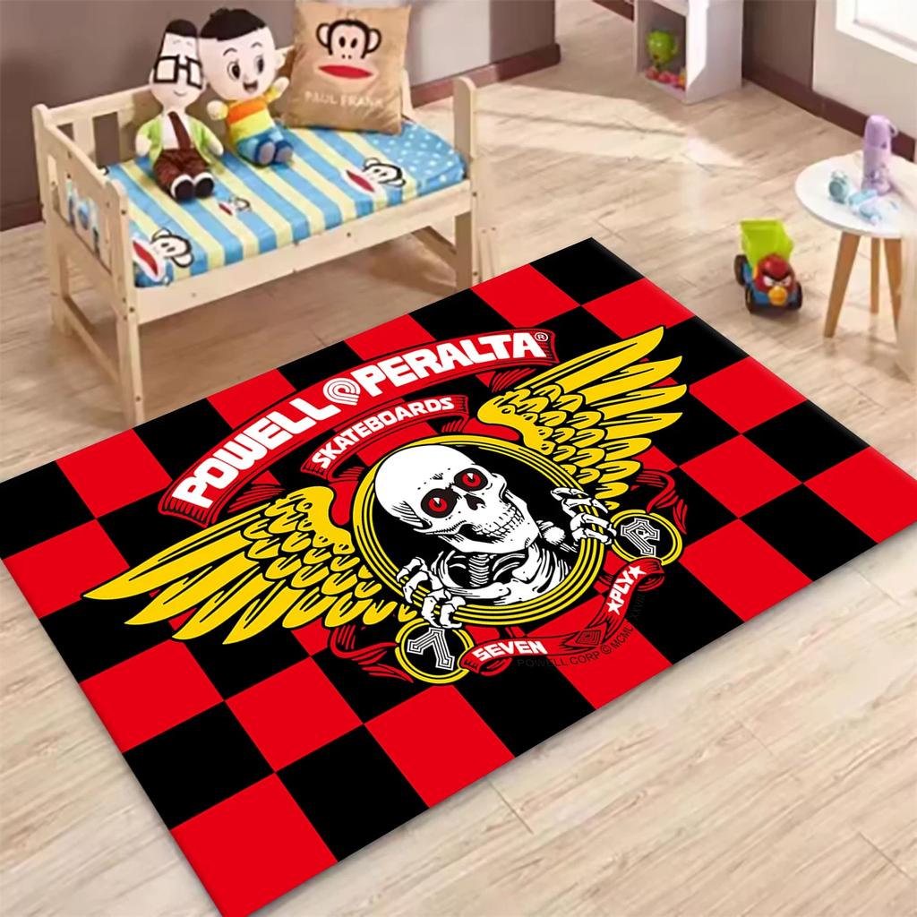 P-Powell P-Peralta скейтборды Ковры Нескользящий Многофункциональный ковер Ковры для гостиной Напольные коврики для прихожей Дом Кухня Коридор