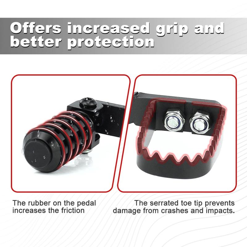 Motorcycle Foldable Brake Pedal Lever For Kawasaki KLR650 ABS / Adventure KLR 650 S/ABS Traveler ABS Gear Shifter Shift Lever