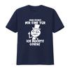 T Shirt Unisex Bringe Mir Eine Tur Ich Mochte Gehen Fun Saying Print Vintage Graphic Breathable Stylish Versatile