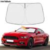 For Ford Mustang 2015 2016 2017 2018    (NOT for Ford Mustang Mach-E) Front Windshield Sunshade Cover