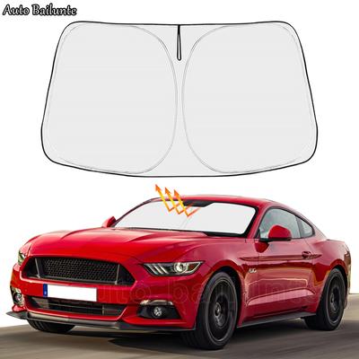 Для Форд Мустанг 2015 2016 2017 2018 (НЕ для Ford Mustang Mach-E) Солнцезащитная крышка переднего лобового стекла