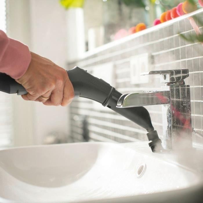 KARCHER SC 3 Easy Fix - Nettoyeur vapeur - 1900 W - 3,5 bars - autonomie illimitée - Elimine jusqu’à 99.99 % des virus bactéries