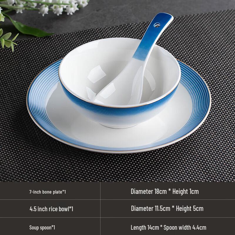 Diruien Minimalist Ceramic Tableware Set for Restaurants and Events