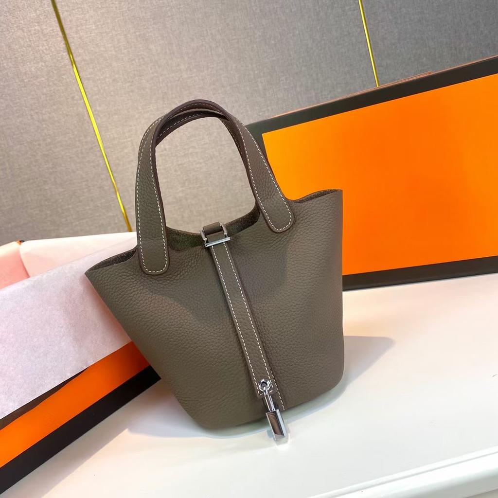 Высококачественная полуручная плетеная сумка-корзина из растительных волокон togo первый слой коровья кожа commuter bag натуральная кожа портативная сумка-ведро женская 18 см