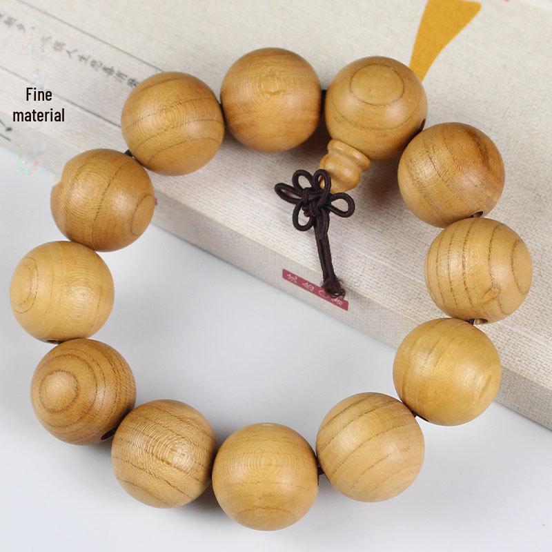 Браслет из буддийских бусин из персикового дерева: 108 бусин Культурные и художественные аксессуары