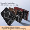 For Xiaomi Redmi K70 5G/Poco F6 Pro 5G Case Compatible with MagSafe PU TPU PC Phone Back Cover with Metal Lens Frame