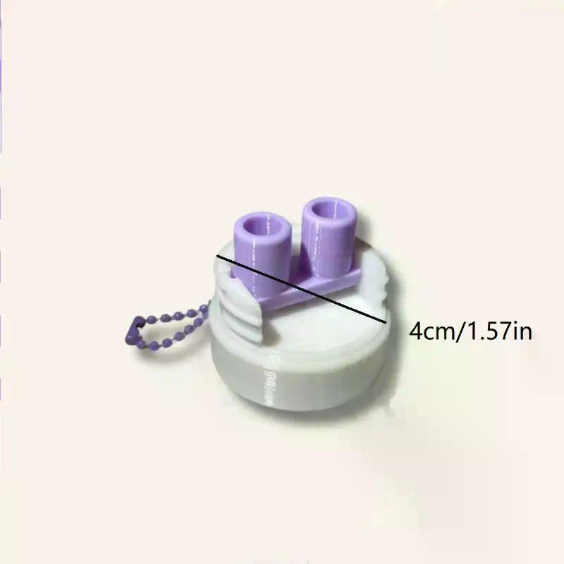 Складной травяной ингалятор Крышка Мини диспенсер для ингаляций эфирными маслами и духами Традиционный тайский назальный ингалятор