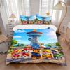 3Pcs Paw Patrol'S Heroic Adventure Bedding Set Quilt Cover Pillowcase Home Christmas Halloween Gift 1 Duvet Cover 2 Pillowcase S1352