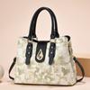 New High-end Printed Women's Handbag Fashionable and Versatile Commuting Shoulder Bag Brand Ladies Messenger Bag