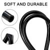 1Pcs ID2-6mm Flexible Rubber Hose Black Water Pipe Durable Garden Pipe  for Garden Water Pipe