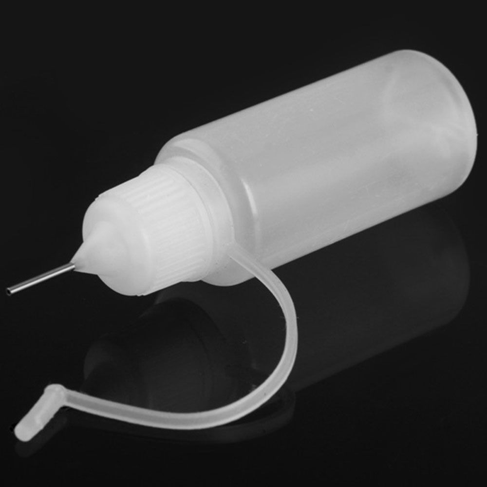High quality Transparent Plastic Empty Dropper Bottles Squeeze bottle Refillable Bottle Needle Tip
