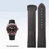 20 мм 22 мм изогнутый конец резиновый ремешок для часов цепь для Omega 300 SEAMASTER 600 PLANET OCEAN Seiko SKX силиконовый ремешок аксессуары для часов