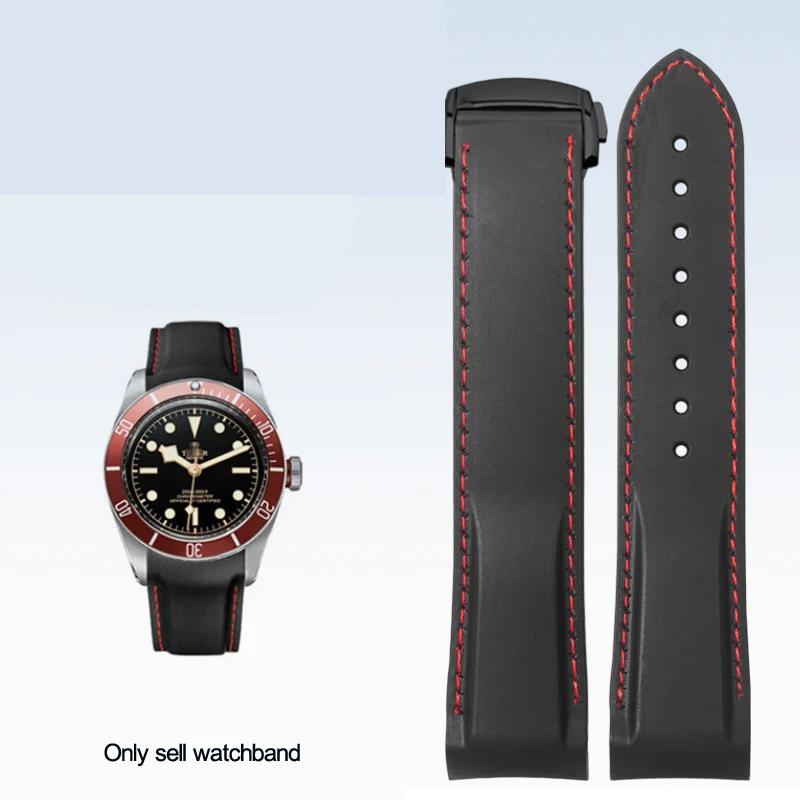 20 мм 22 мм изогнутый конец резиновый ремешок для часов цепь для Omega 300 SEAMASTER 600 PLANET OCEAN Seiko SKX силиконовый ремешок аксессуары для часов