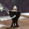 Delicate Incense Burner Surface Censer Nice-looking Ceramic Decorative Smooth Burner for Home