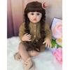 24-дюймовые куклы Reborn, тканевое тело, милые пальчиковые игрушки Bebe Reborn, игрушки для раннего образования, подарки на день рождения для детей