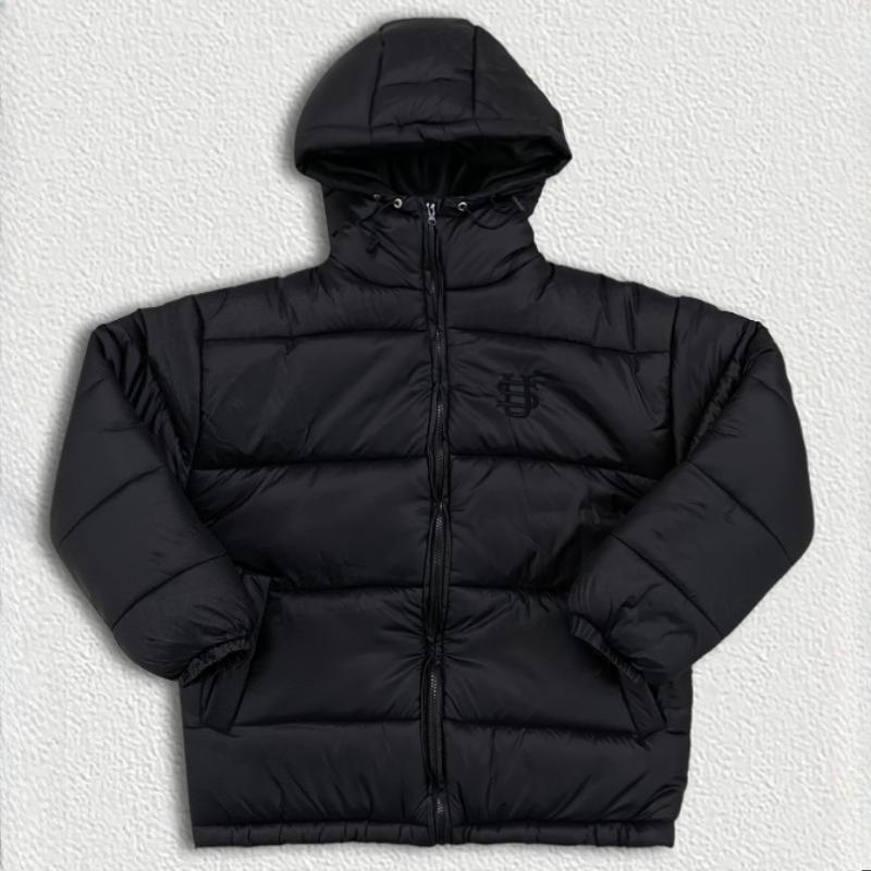 Европейская и американская зимняя ретро хип-хоп уличная хлопковая теплая куртка с вышивкой букв с длинным рукавом