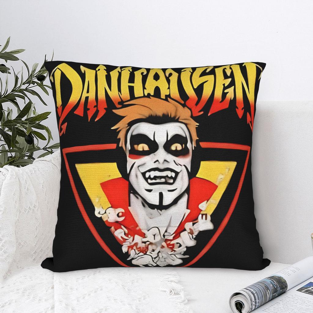 Подушка-чехол для подушки с изображением Danhausen, полиэстер, декоративный чехол для подушки, домашний, квадратный 45*45 см