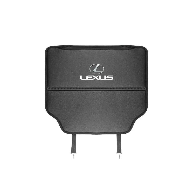 THQP1 Car Seat Back Anti-Kick Mat Protector Pad Cover For Lexus F SPORT ES RX NX LS UX LM LX GX LC RZ IS CT GS RC HS SC TX LBX IS300 R